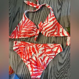 Carmen Marc Valvo Halter Bikini bathing suit size Medium